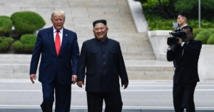 On the DMZ, Donald Trump Steps into North Korea to Greet Kim Jong-Un