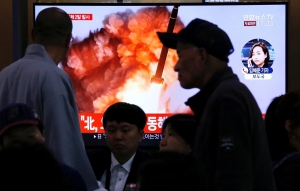 North Korea launches two suspected missiles after warnings to Washington