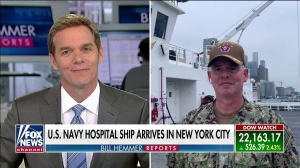 USNS Comfort captain on arrival in NYC: ‘Excited to be here and excited to get started’