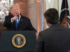 Donald Trump Rips Jim Acosta for ‘Nasty, Snarky Question’ During Briefing