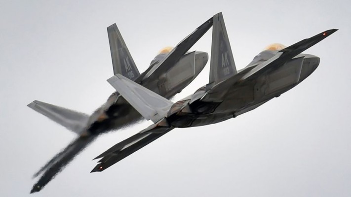 US Air Force jets intercept 2 Russian bombers off Alaska coast