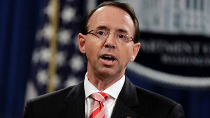 House Republicans introduce articles of impeachment against Rosenstein