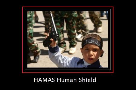 United Nations and Hamas Silent On Use Of Children as Human Shields