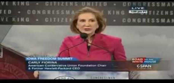 Carly Fiorina: ‘Hypocrisy of Liberals’ on Abortion Is ‘Breathtaking’