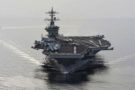 As Russia Bombs Syria, U.S. Pulls Aircraft Carrier Out of Persian Gulf