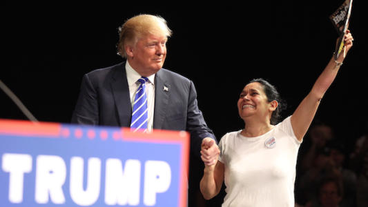 CNN interviews Trump's biggest Latina fan