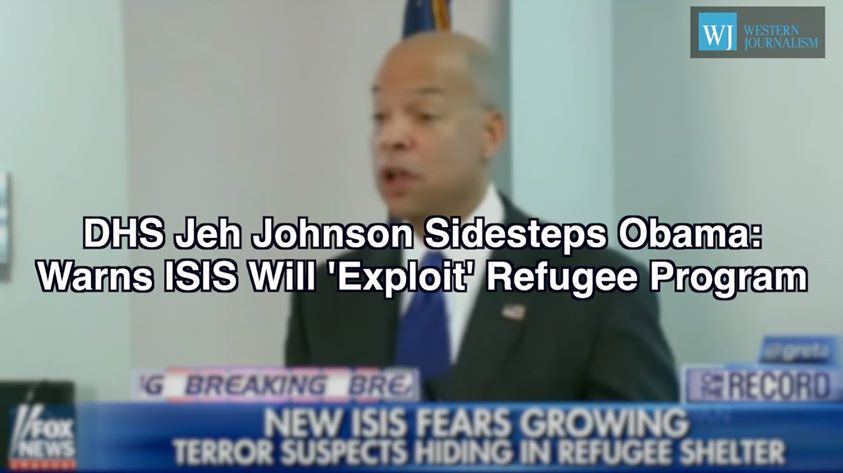 DHS’ Jeh Johnson Sidesteps Obama, Warns ISIS Will ‘Exploit’ Refugee Program