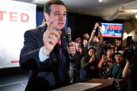 Ted Cruz Predicts That the Race for the Republican Nomination Is Now Just Between Him and Donald Trump