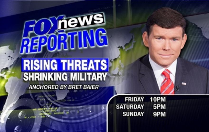Tune in to FNC for 'Fox News Reporting: Rising Threats - Shrinking Military'