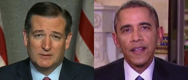 Ted Cruz May Be Out Of Presidential Race, But When it Comes to Busting Obama’s Balls–Still Got Game