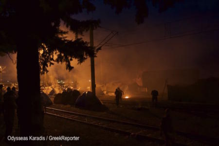 Video: Worst Muslim Migrant Riots Ever Break Out at Refugee Camp in Greece