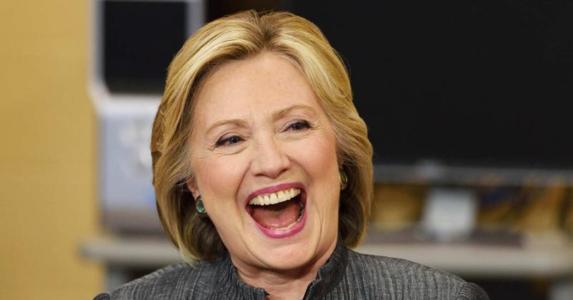 Hillary-Clinton-Laughing