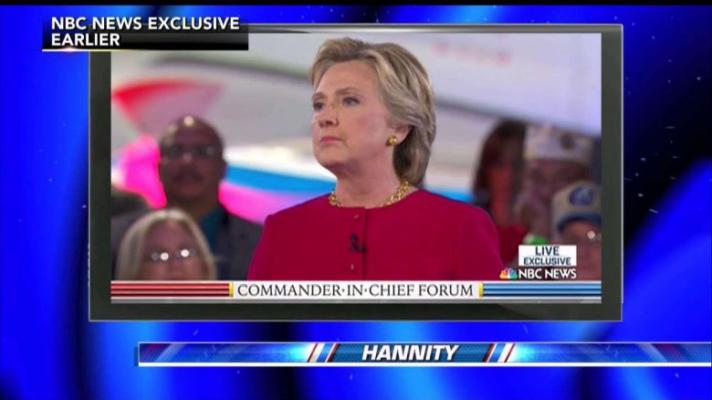 Election HQ Hannity on 'THE Moment' of the Commander-in-Chief Forum