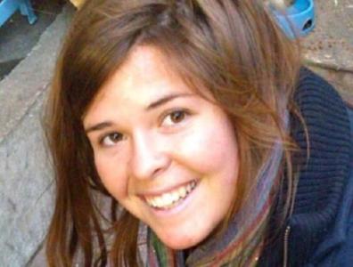 Kayla Mueller in an undated photo. REUTERS/Courtesy Mueller family