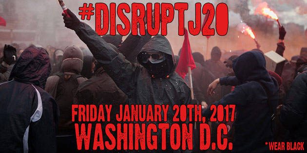 #DisruptJ20: Anarchists gear up to incite riots during president-elect Trump’s inauguration (video)