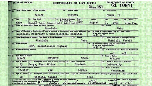 News conference called on Obama's birth certificate