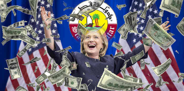 Reuters: Hillary hid $1 million gift from Qatar from State Dept., lied about it only a month ago