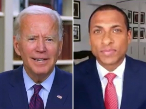 Watch–Joe Biden Snaps at Black Reporter over Cognitive Test Question: ‘Are You a Junkie?’