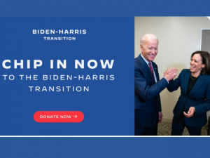 Biden Crowdsourcing Money for Transition as Standoff with Trump Continues