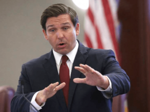 DeSantis Defends Maskless Super Bowl Moment: ‘How the Hell Am I Going to Be Able to Drink a Beer with a Mask On?’
