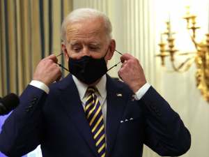 Biden: ‘A Year From Now,’ ‘Significantly Fewer People’ Will Have to Distance, Wear a Mask