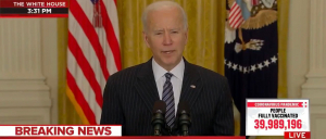 US Will Have Given 100 Million Vaccine Doses By Friday, President Biden Says