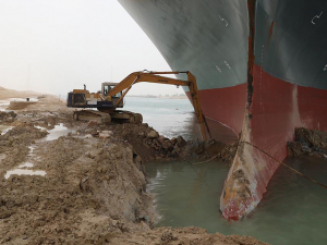 Suez Canal Blockage Enters Day Two, May Last Weeks