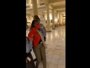 Jen Psaki Criticizes Law Enforcement for Arresting Georgia House Democrat for Disrupting Signing Ceremony