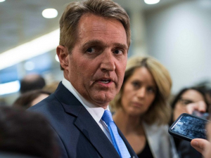 Jeff Flake: GOP Needs to ‘Shun This Conspiratorial Fringe Element of the Party,’ Including Trump