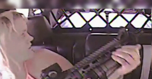 WATCH: Woman Slips Out of Handcuffs, Grabs Officer’s AR-15, Opens Fire