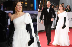 Kate Middleton wears $27 Zara earrings on BAFTAs red carpet with Prince William