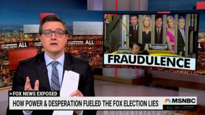 Chris Hayes Trashes ‘Pathetic’ Fox Hosts for Lying to Juice Ratings