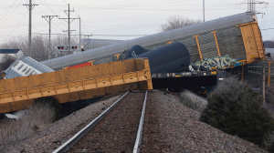 Another Ohio train derailment in Springfield involved no hazardous materials, spillage, officials say