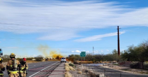Arizona Authorities Issue Shelter-in-Place Order After Tanker Spills Nitric Acid on Freeway