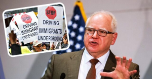 Minnesota Democrat Gov. Tim Walz Opens Driver’s Licenses to 77,000 Illegal Aliens