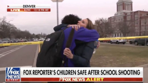 Fox Reporter Reunites With Son During Live Broadcast at Scene of School Shooting