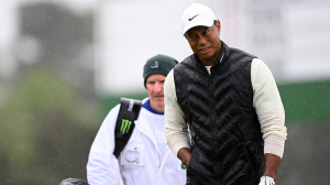 Tiger Woods ties record for consecutive cuts made at Masters, 3-over par for tournament