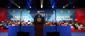 Biden Holds First Rally Of 2024 Campaign