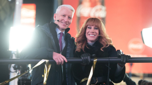 Kathy Griffin said she still hasn’t made up with Anderson Cooper after he rebuked her for Trump head photo
