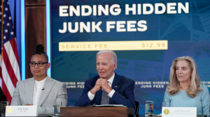 Biden praises companies for ending hidden fees
