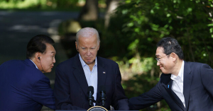U.S., South Korea, Japan Announce ‘Regular’ Trilateral Military Exercises in Biden Summit