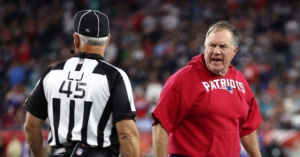 VIDEO: Patriots Coach Bill Belichick Cracks Fans Up with Defiant Flag Challenge