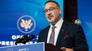 Education Secretary Cardona rips ‘misbehaving’ parents ‘acting like they know what’s right for kids’
