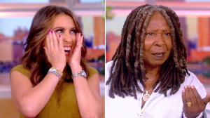 ‘The View’ derails when Whoopi Goldberg suddenly asks surprised co-host if she’s pregnant: ‘No, oh my God!’