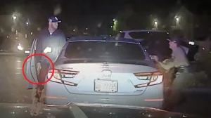Illinois State Police dashcam captures moment Chicago murder suspect fires shots at officer