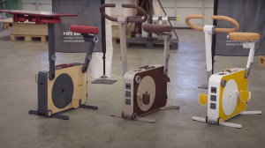 How this exercise bike is generating backup power in war zones