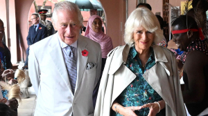 Queen Camilla gives King Charles a ‘love tap’ during Kenya state visit