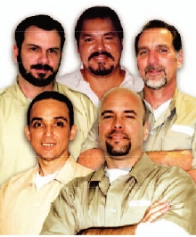 A group of men posing for a photoDescription automatically generated