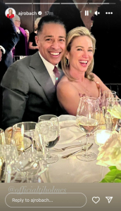 Inside Amy Robach and T.J. Holmes’ romantic New Year’s Eve celebrations: ‘Endless champagne’ and ‘canoodling’
