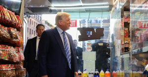 Donald Trump Visits NYC Bodega Where Worker Was Wrongfully Prosecuted by Alvin Bragg